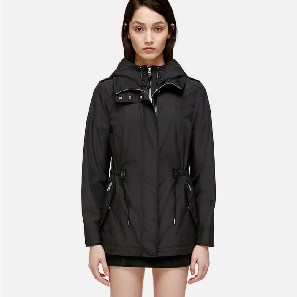 Mackage Melita Rain Jacket. Sz. Small Black